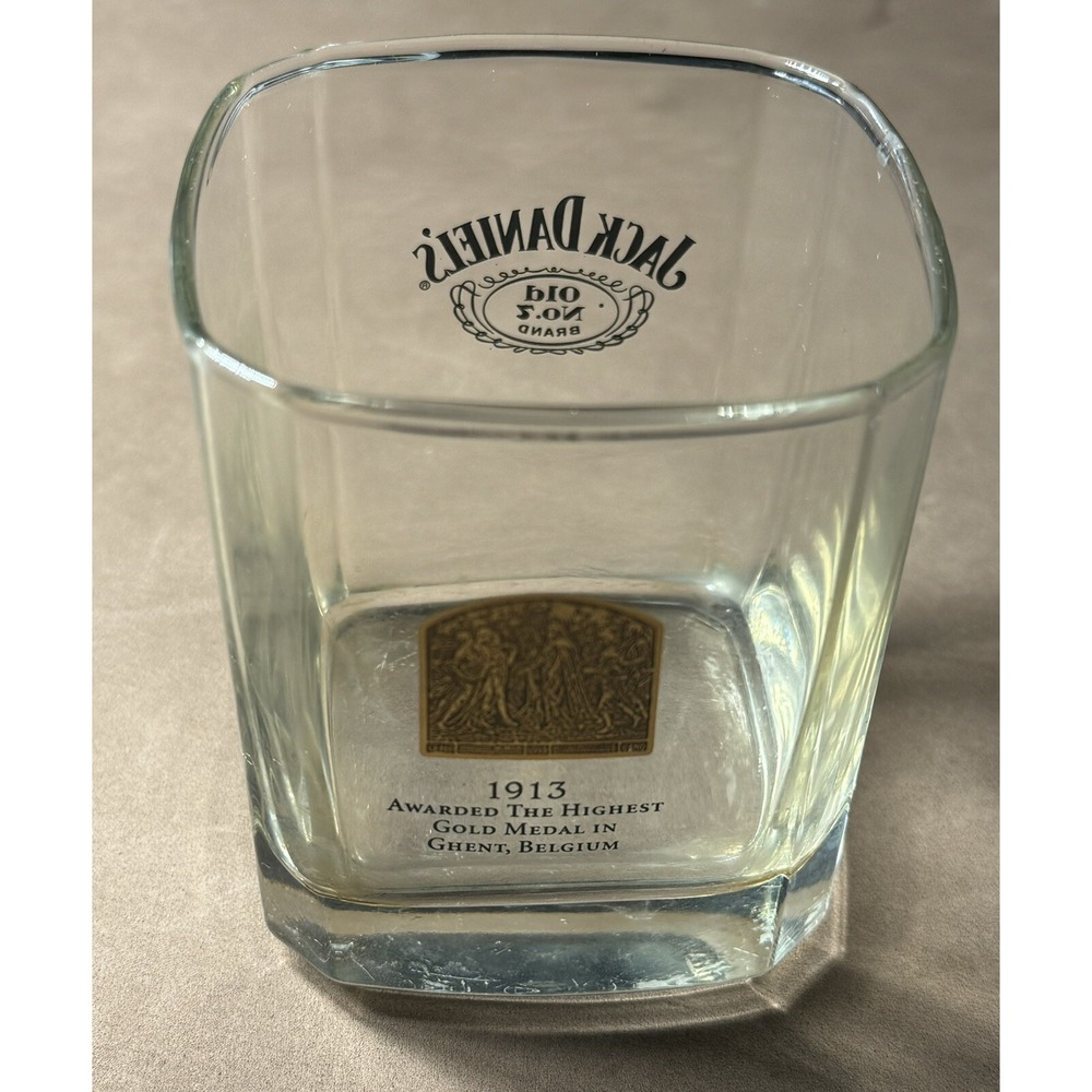 Legends of Jack Daniels Shot Glass Ghent Belgium Gold Medal 1913‎